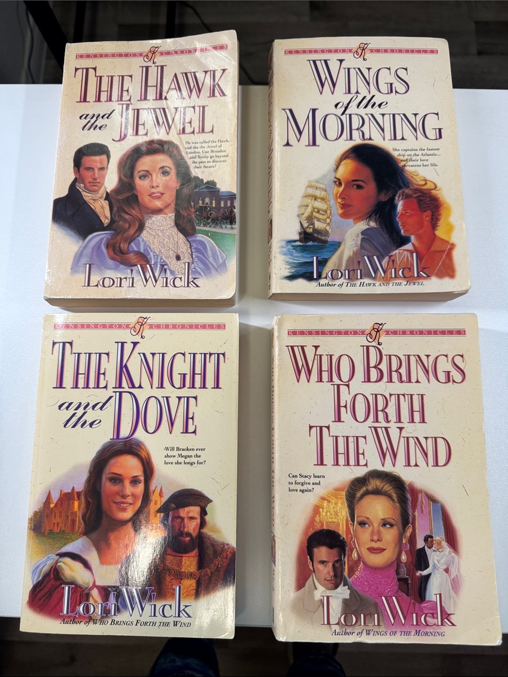 Classic Romance Paperback Set - Cream Covers